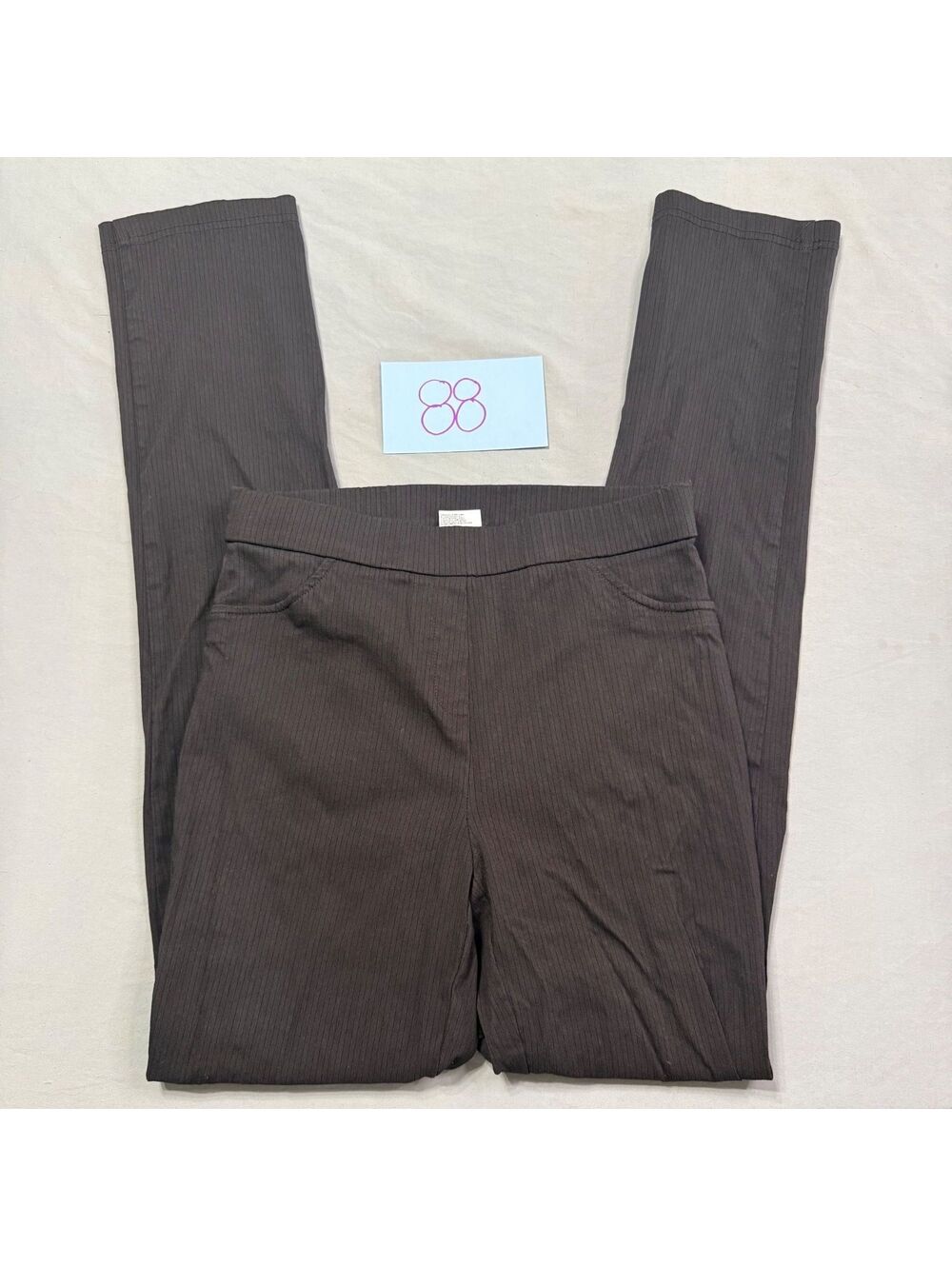 Tribal Black Stretch Woman's Pants Size 4